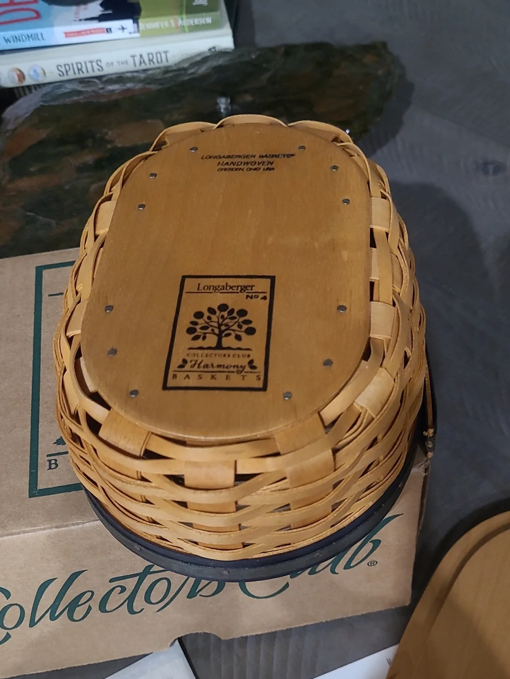 Longaberger Collectors Club Harmony Basket No 4 With Box